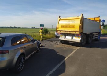 Groźny wypadek w Dzielicach