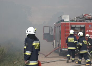 Pożar kotłowni