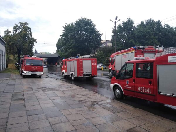 Ulewa znów sparaliżowała miasto