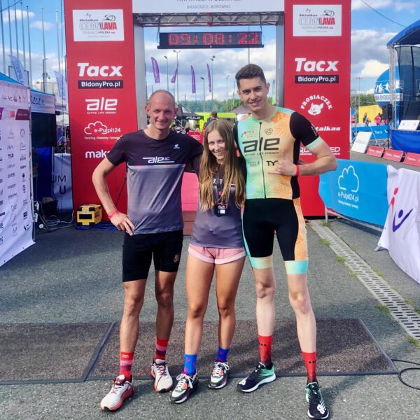 Zwycięska sztafeta z krotoszynianką w składzie