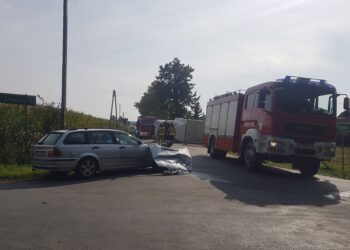 Groźne zderzenie na skrzyżowaniu