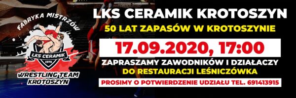 50 lat zapasów w naszym mieście!