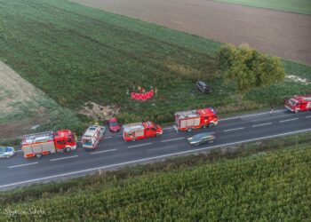 Tragiczny wypadek na drodze krajowej
