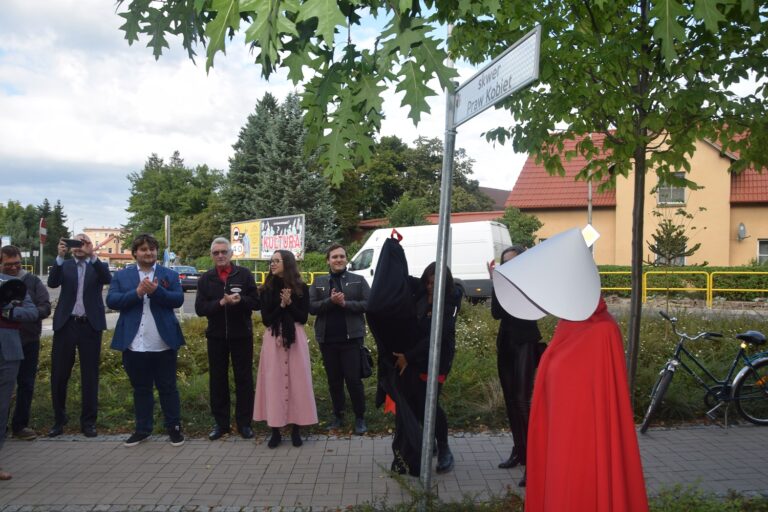 Otwarcie skweru Praw Kobiet