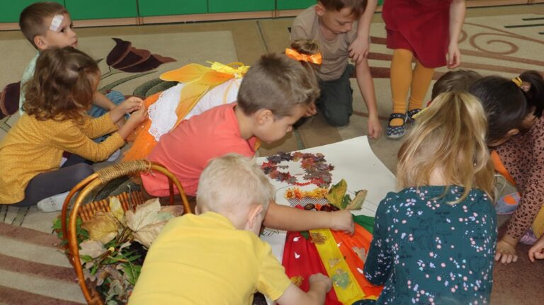 Dzieci powitały jesień