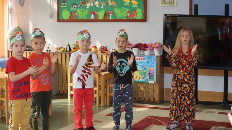Dzieci powitały jesień