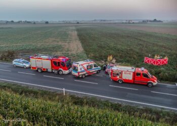 Tragiczny wypadek na drodze krajowej