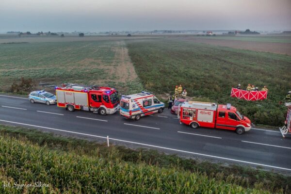 Tragiczny wypadek na drodze krajowej Tragiczny wypadek na drodze krajowej