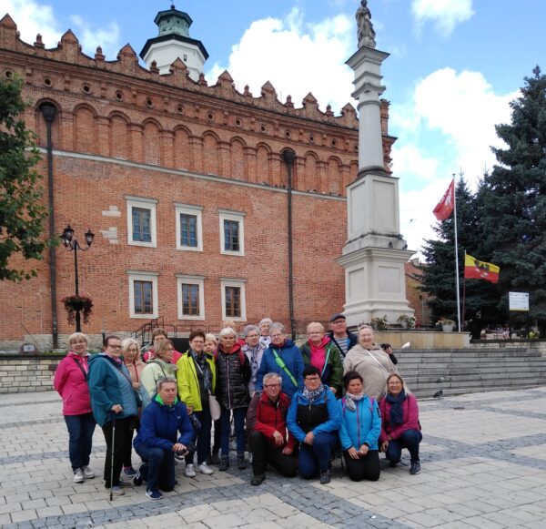 Podziwiały uroki Sandomierza i okolic