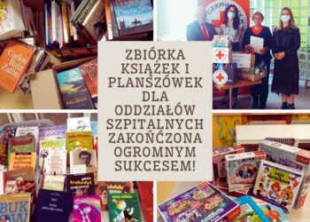 Zbierali książki i gry dla pacjentów