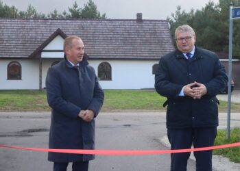 Uroczysty odbiór ulicy Glinkowej
