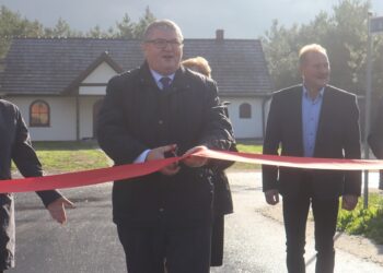 Uroczysty odbiór ulicy Glinkowej