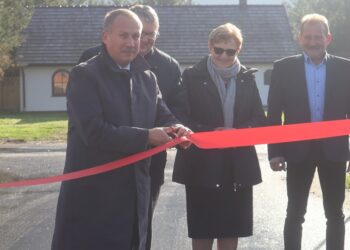 Uroczysty odbiór ulicy Glinkowej