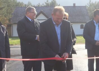 Uroczysty odbiór ulicy Glinkowej