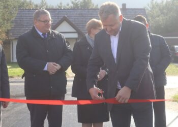 Uroczysty odbiór ulicy Glinkowej