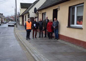 Chodnik na ul. Kaliskiej gotowy