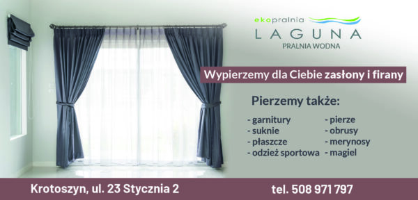 Pranie firan i zasłon