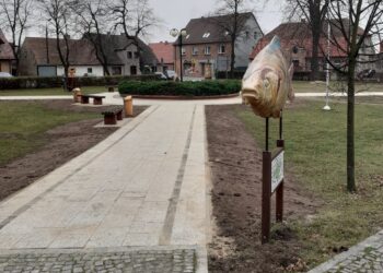 Chodnik w centrum po remoncie