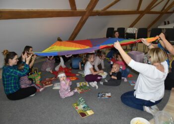 „BiblioMALUCH” – zajęcia sensoryczne dla najmłodszych czytelników! „BiblioMALUCH” – zajęcia sensoryczne dla najmłodszych czytelników!