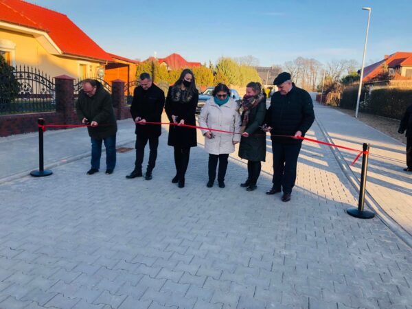 Droga gminna po remoncie