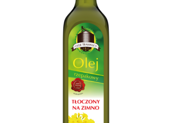 Olej rzepakowy tłoczony na zimno z Koźmina Wielkopolskiego