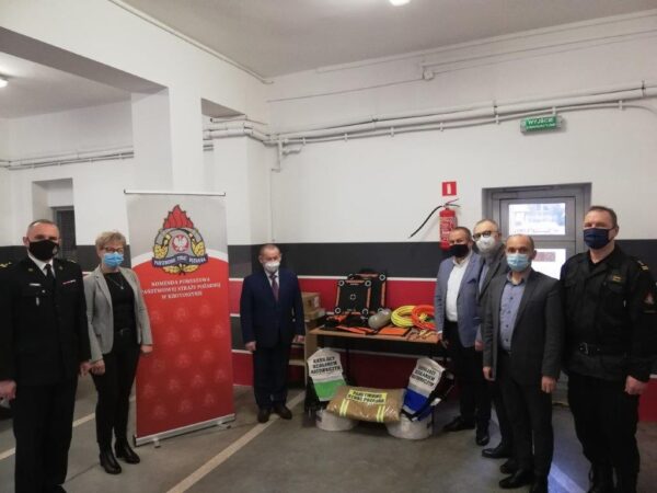 Sprzęt dla krotoszyńskich strażaków