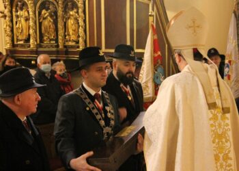 Opłatkowe spotkanie braci kurkowych