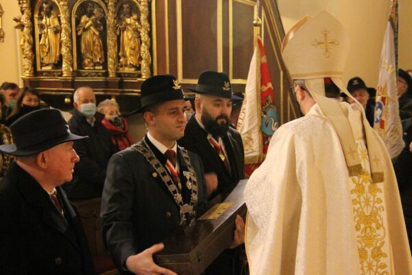 Opłatkowe spotkanie braci kurkowych