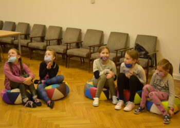 Zabawy integracyjne w bibliotece