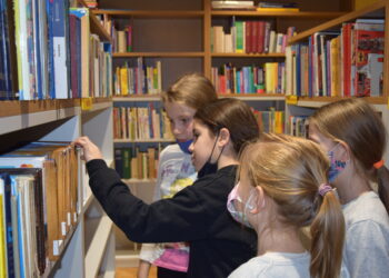 Zabawy integracyjne w bibliotece