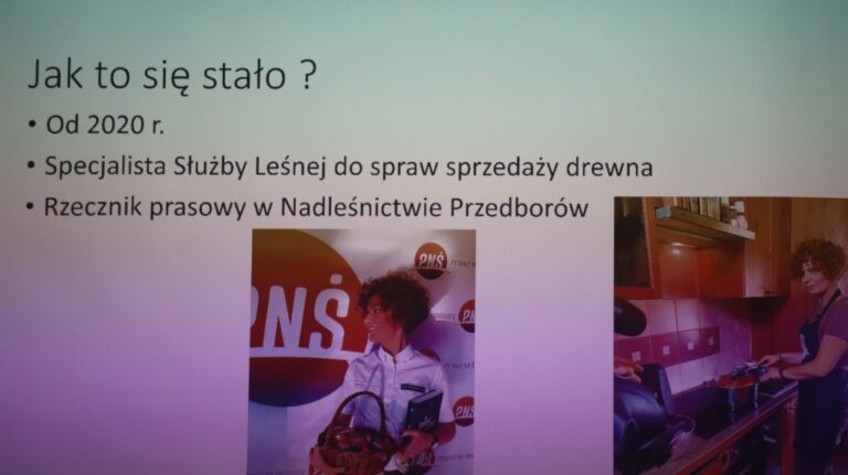 O lesie może opowiadać bez końca