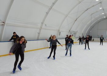 Szaleństwa na lodowisku