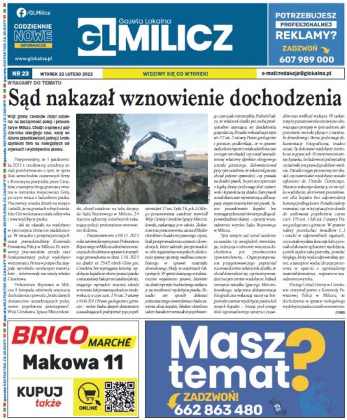 Numer 23 GLM Numer 23 GLM