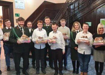 Wizyta przedstawicieli związku łowieckiego