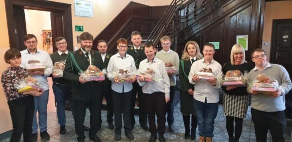 Wizyta przedstawicieli związku łowieckiego