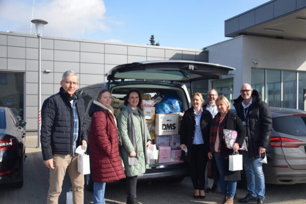 Pracownicy Mahle pomagają uchodźcom