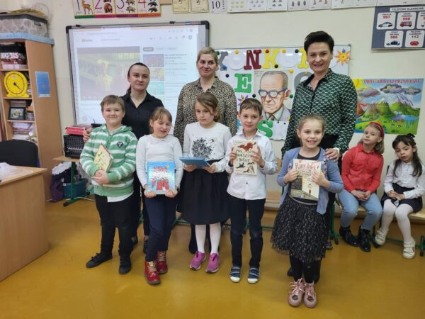 Pierwszaki recytowały wiersze Brzechwy