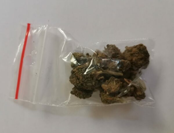 Zatrzymany za marihuanę