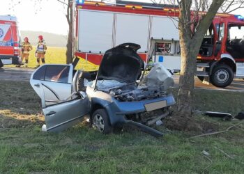 Stracił panowanie nad pojazdem