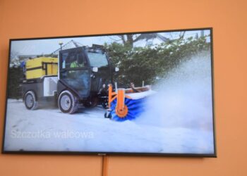 Nowoczesny pojazd do pracy w mieście