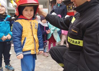 Wizyta strażaków