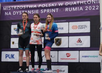Monika Jadczak na podium