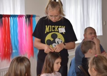 Wspólna zabawa polskich i ukraińskich dzieci