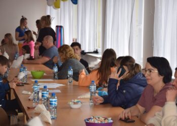 Wspólna zabawa polskich i ukraińskich dzieci