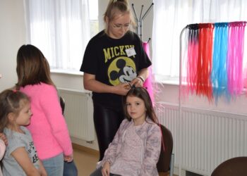 Wspólna zabawa polskich i ukraińskich dzieci