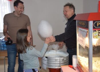 Wspólna zabawa polskich i ukraińskich dzieci