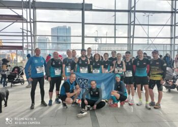 Nasi zawodnicy z poznańskim półmaratonie