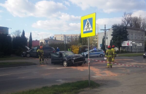 Zderzenie na skrzyżowaniu