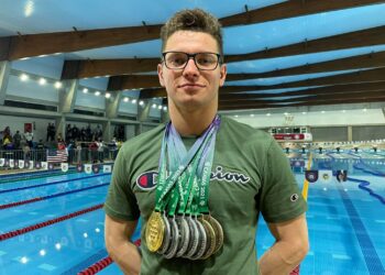 Konrad Powroźnik błyszczał na igrzyskach