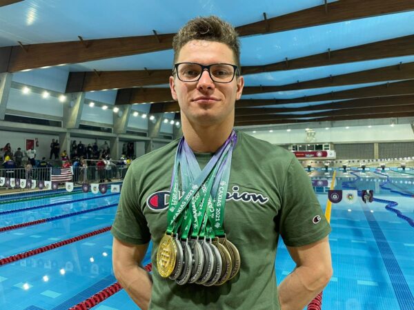 Konrad Powroźnik błyszczał na igrzyskach